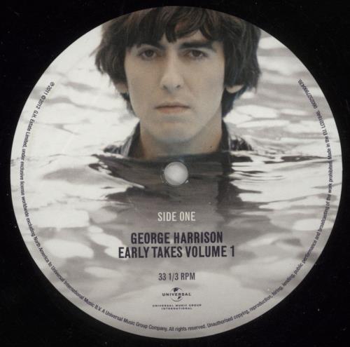 George Harrison Early Takes Volume 1 - 180gm Vinyl - Shrink vinyl LP album (LP record) US GHALPEA869833