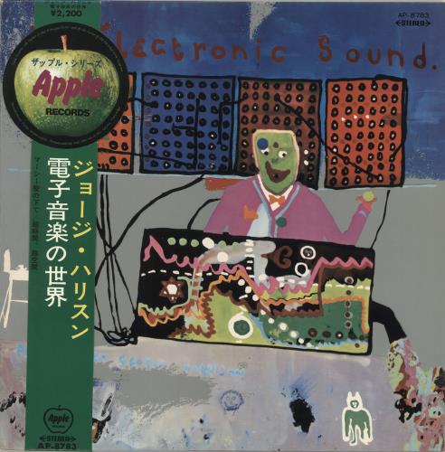 George Harrison Electronic Sound - Shaped Obi vinyl LP album (LP record) Japanese GHALPEL689273