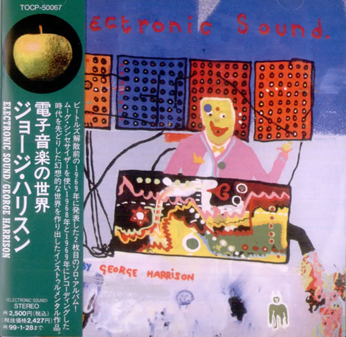 George Harrison Electronic Sound CD album (CDLP) Japanese GHACDEL174451