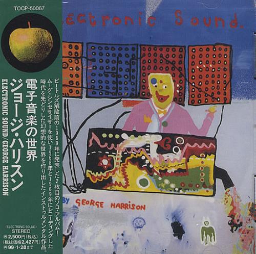 George Harrison Electronic Sound CD album (CDLP) Japanese GHACDEL368561