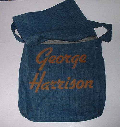 George Harrison Extra Texture 'Delivery Bag' memorabilia UK GHAMMEX335901