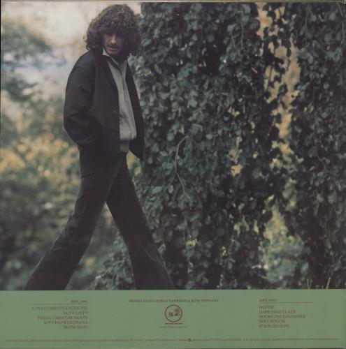George Harrison George Harrison vinyl LP album (LP record) Japanese GHALPGE212868