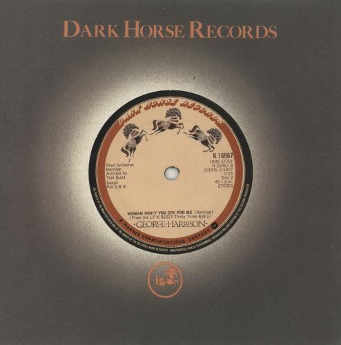 George Harrison It's What You Value 7" vinyl single (7 inch record / 45) UK GHA07IT92835