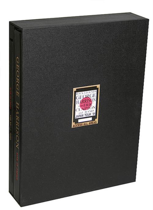 George Harrison Live In Japan - Genesis Publications + CDs book UK GHABKLI300126