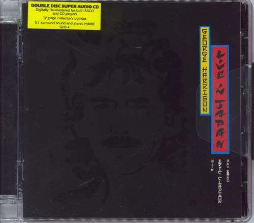 George Harrison Live In Japan super audio CD SACD UK GHASALI274739