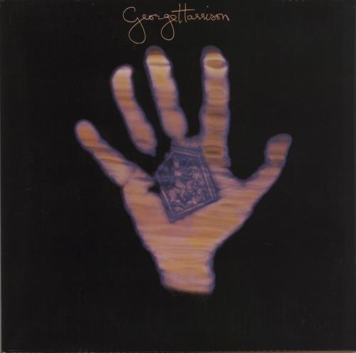 George Harrison Living In The Material World vinyl LP album (LP record) UK GHALPLI45546
