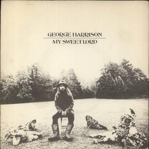 George Harrison My Sweet Lord - 3rd - 4pr - P/S - EX 7" vinyl single (7 inch record / 45) UK GHA07MY574699