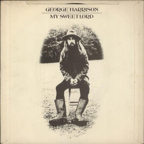 George Harrison My Sweet Lord - 3rd - 4pr - P/S - EX 7" vinyl single (7 inch record / 45) UK GHA07MY574699