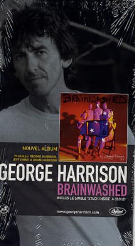 George Harrison Nouvel Album - Brainwashed display French GHADINO229894