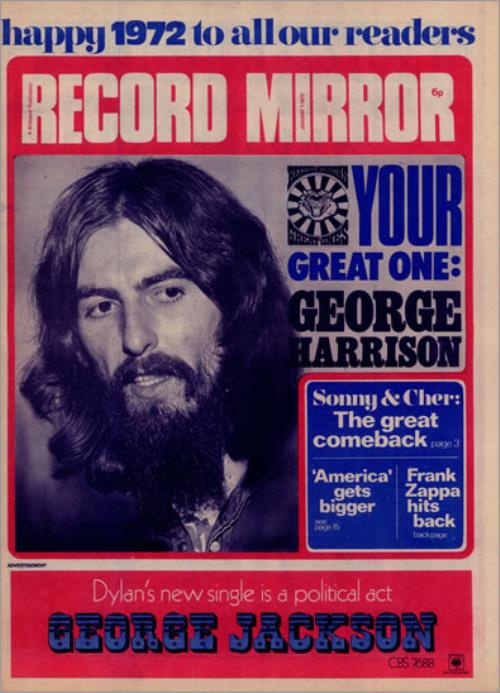 George Harrison Record Mirror magazine UK GHAMARE498513