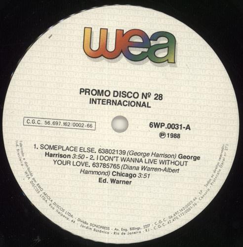 George Harrison Someplace Else 12" vinyl single (12 inch record / Maxi-single) Brazilian GHA12SO286626