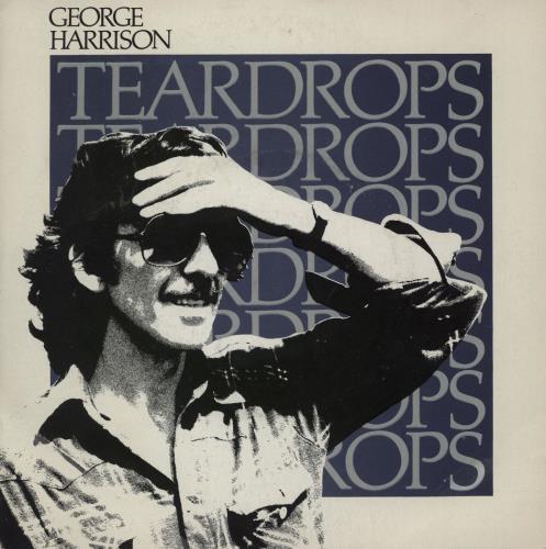 George Harrison Teardrops 7" vinyl single (7 inch record / 45) UK GHA07TE54688