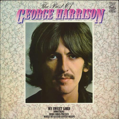 George Harrison The Best Of George Harrison vinyl LP album (LP record) UK GHALPTH86240
