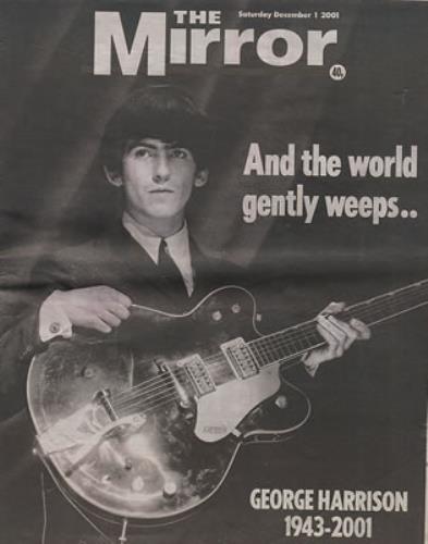George Harrison The Mirror magazine UK GHAMATH336102
