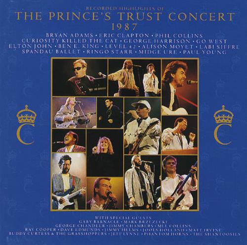 George Harrison The Prince's Trust Concert 1987 CD album (CDLP) Japanese GHACDTH423324