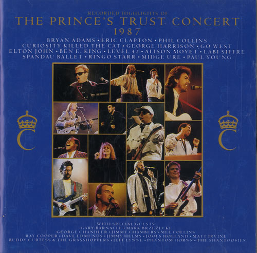 George Harrison The Prince's Trust Concert 1987 CD album (CDLP) Japanese GHACDTH545642