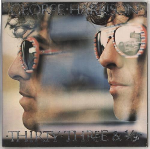 George Harrison Thirty Three & 1/3 vinyl LP album (LP record) US GHALPTH738890