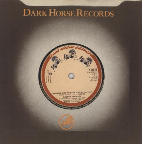 George Harrison This Song - solid centre 7" vinyl single (7 inch record / 45) UK GHA07TH68395