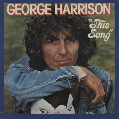George Harrison This Song 7" vinyl single (7 inch record / 45) French GHA07TH56266