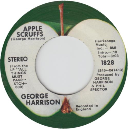 George Harrison What Is Life + P/S 7" vinyl single (7 inch record / 45) US GHA07WH650575