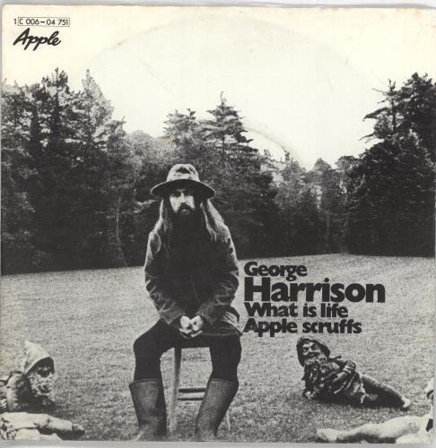 George Harrison What Is Life 7" vinyl single (7 inch record / 45) German GHA07WH698706
