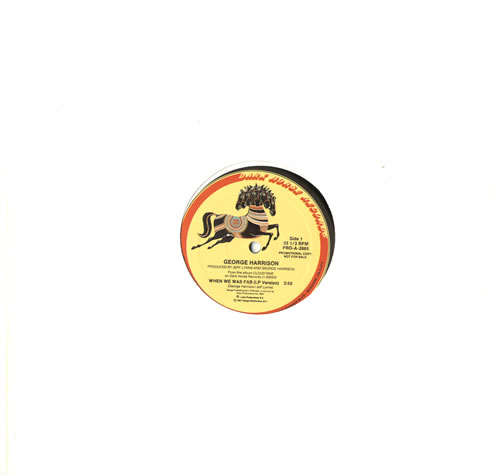 George Harrison When We Was Fab 12" vinyl single (12 inch record / Maxi-single) US GHA12WH26319