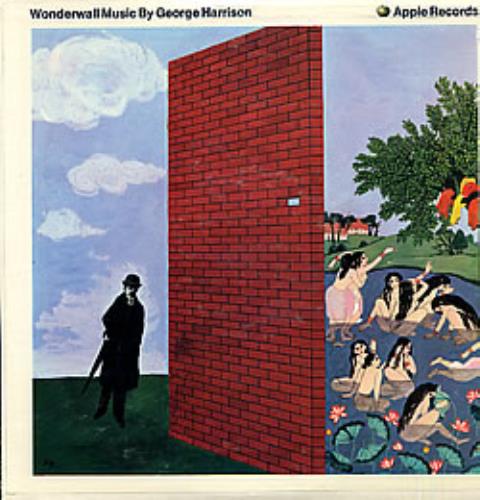 George Harrison Wonderwall Music + Insert vinyl LP album (LP record) US GHALPWO266978