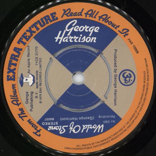 George Harrison You 7" vinyl single (7 inch record / 45) UK GHA07YO556740