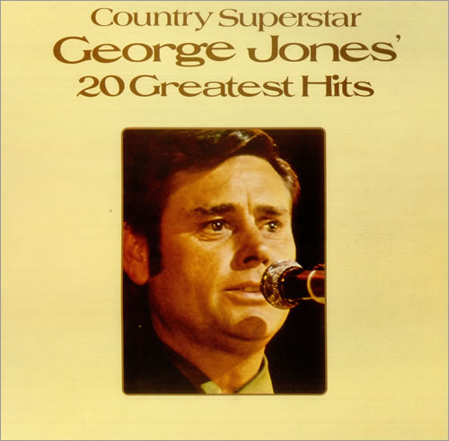 George Jones 20 Greatest Hits vinyl LP album (LP record) UK GEJLPGR449470