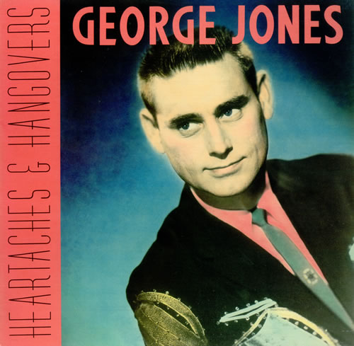 George Jones Heartaches And Hangovers vinyl LP album (LP record) US GEJLPHE449449