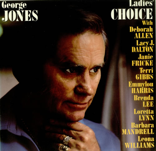 George Jones Ladies' Choice vinyl LP album (LP record) UK GEJLPLA449641