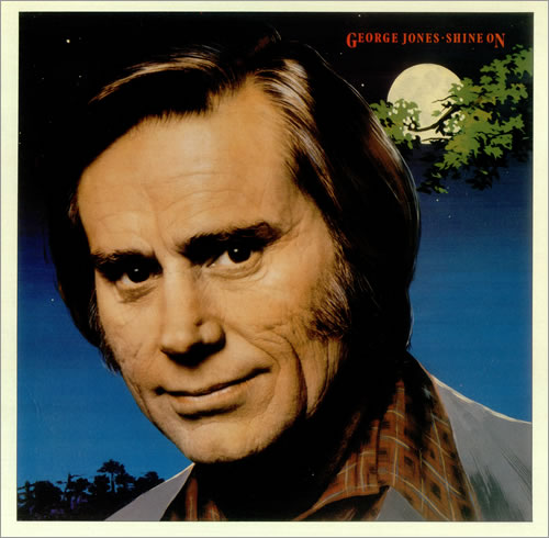 George Jones Shine On vinyl LP album (LP record) UK GEJLPSH437214