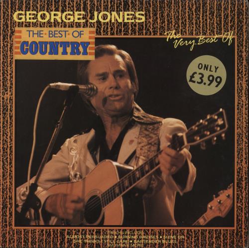 George Jones The Very Best Of vinyl LP album (LP record) UK GEJLPTH792515
