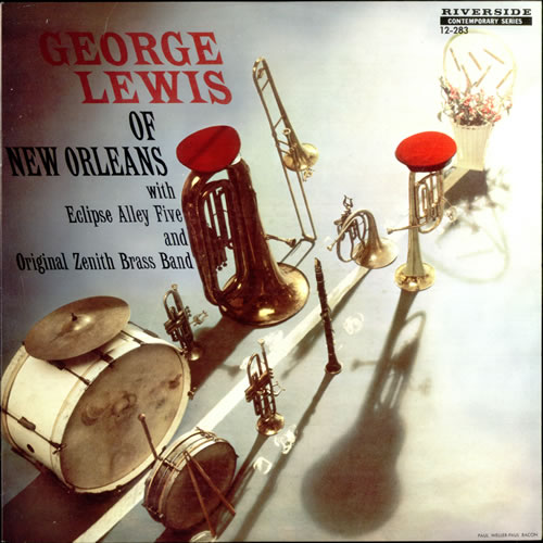 George Lewis George Lewis Of New Orleans vinyl LP album (LP record) US GL2LPGE526033