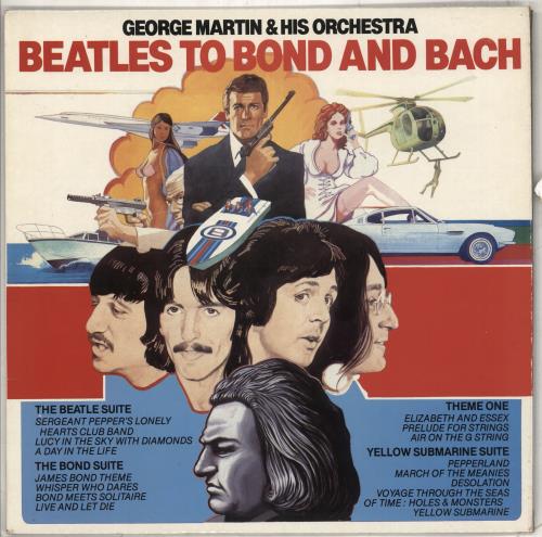 George Martin Beatles To Bond And Bach - St Michael vinyl LP album (LP record) UK GOMLPBE92765