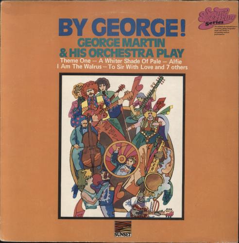 George Martin By George! vinyl LP album (LP record) UK GOMLPBY70970