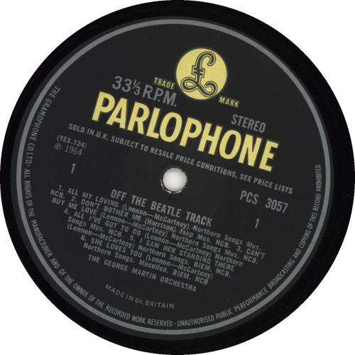 George Martin Off The Beatle Track - 2nd - EX vinyl LP album (LP record) UK GOMLPOF689807