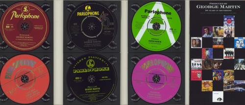 George Martin Produced By George Martin: 50 Years in Recording 6-CD album set UK GOM6CPR698540