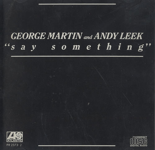 George Martin Say Something Interview CD CD album (CDLP) US GOMCDSA493861