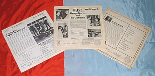 George Martin Set Of Three Beatles Instrumental LPs - Not Mint vinyl LP album (LP record) UK GOMLPSE293532