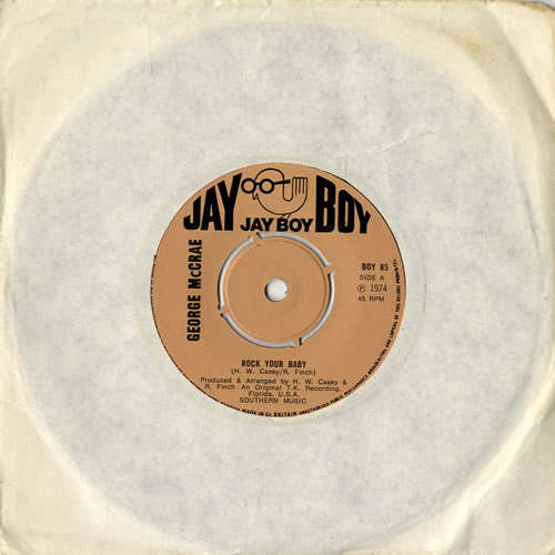 George McCrae Rock Your Baby - 4pr 7" vinyl single (7 inch record / 45) UK GM807RO564141