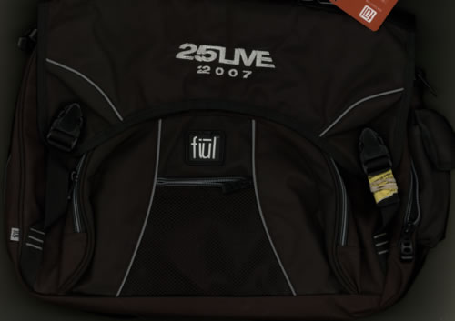 George Michael 25 Live Messenger Bag & Programme memorabilia UK GEOMMLI586614