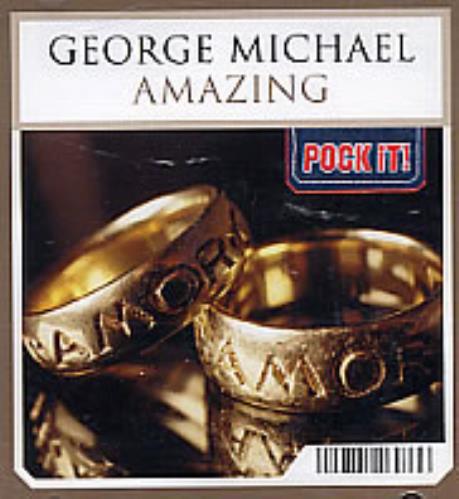 George Michael Amazing 3" CD single (CD3) European GEOC3AM280147