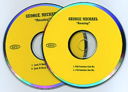 George Michael Amazing CD-R acetate US GEOCRAM291946