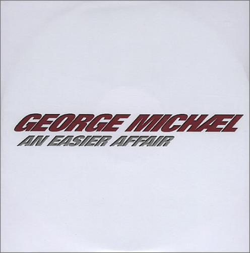 George Michael An Easier Affair CD-R acetate UK GEOCRAN369497