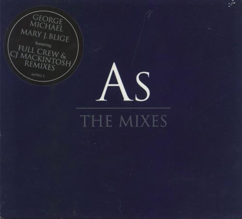 George Michael AS - The Mixes CD single (CD5 / 5") UK GEOC5AS161876