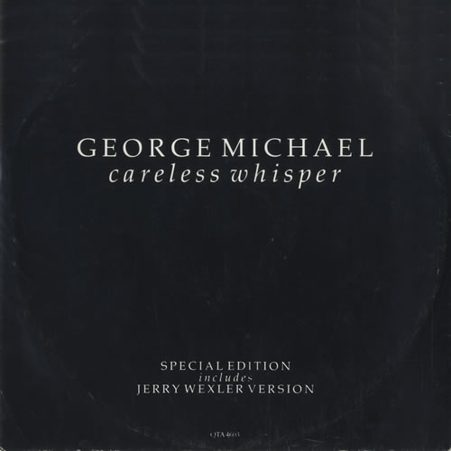 George Michael Careless Whisper Special Edition - Promo stamped 12" vinyl single (12 inch record / Maxi-single) UK GEO12CA226818