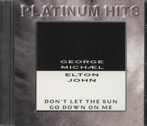 George Michael Don't Let The Sun Go Down On Me CD single (CD5 / 5") US GEOC5DO249707
