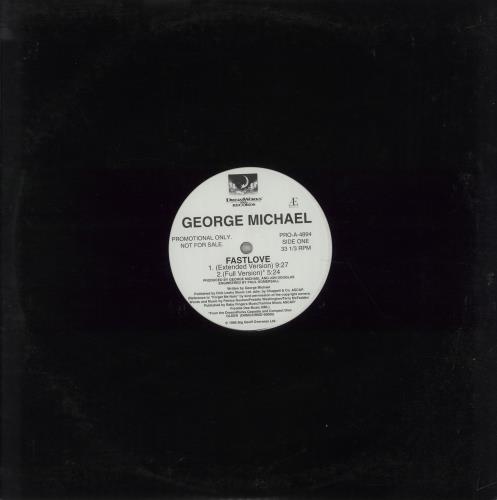 George Michael Fastlove 12" vinyl single (12 inch record / Maxi-single) US GEO12FA66559