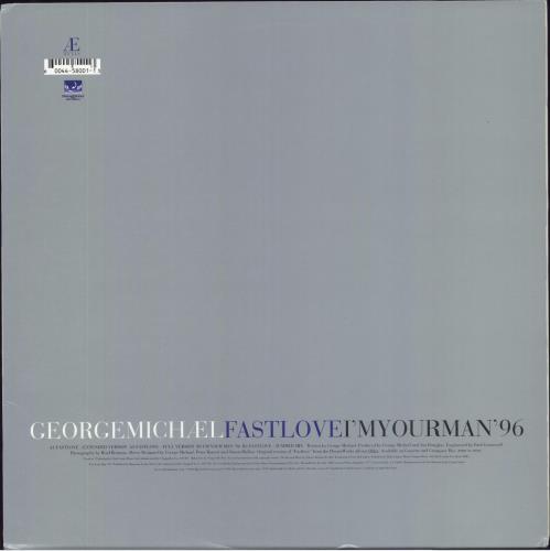 George Michael Fastlove 12" vinyl single (12 inch record / Maxi-single) US GEO12FA73109